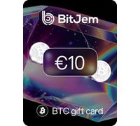 BitJem Crypto Gift Card Bitcoin 10 EUR - BitJem Key