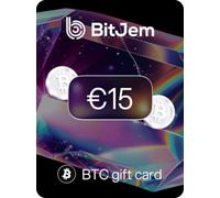 BitJem Crypto Gift Card Bitcoin 15 EUR - BitJem Key