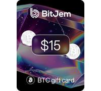 BitJem Crypto Gift Card Bitcoin 15 USD - BitJem Key