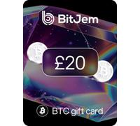 BitJem Crypto Gift Card Bitcoin 20 GBP - BitJem Key