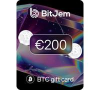 BitJem Crypto Gift Card Bitcoin 200 EUR - BitJem Key