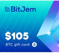BitJem Crypto Gift Card (BTC) $105