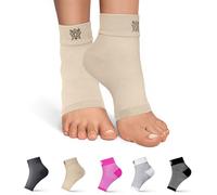 Bitly Plantar Fasciitis Socks - Comfortable Toeless Compression Socks for Foot & Heel Support - Premium Ankle Support Brace to Improve Circulation