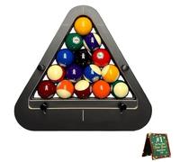 Bitman-Rack 9-Ball Pro Precision Billiard Rack,Machined Aluminum Pool Triangle,Consistent Tight Rack Tool for Ball Pool Tables,Professional Pools Accessories(8-ball Pro)