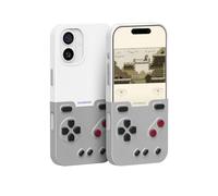 Bitmolab GAMEBABY for iPhone 17 Case, Innovative Game Controller Phone Case, iPhone 17 Case for GBA, GBC, NES Retro Games, Gray