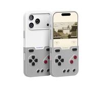 Bitmolab GAMEBABY for iPhone 17 Pro Max Case, Innovative Game Controller Phone Case, iPhone 17 Pro Max Case for GBA, GBC, NES Retro Games, Gray