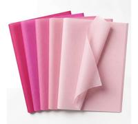 Bitone 60 Sheets Pink Tissue Paper, 5 Shades of Coloured Wrapping Paper 35x50cm, Premium Tissue Paper Sheets for Gift Bags, Mother's Day, Valentine's Day, Baby Showers & DIY Crafts