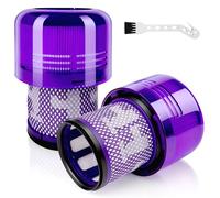 Bitone Replacement Filters Compatible with Dyson v11 vacuum cleaners including v11 Animal/Absolute/Fluffy/Torque Drive/Complete Pro,V15 Detect SV14,Compare to Part #No.970013-02（2 Pack）