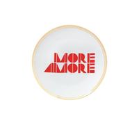 BITOSSI HOME & Funky Table LA TABLE DECOMPOSED, Plate More Love Ø 17 CM