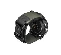 bitplay Waterproof FKM Rubber Garmin Watch Band with Fidlock Quick Release Magnetic Buckle, Fluororubber Strap for Garmin QUICKFIT 26mm, fenix/Enduro/tactix/Descent/epix pro/Foretrex, Moss Green