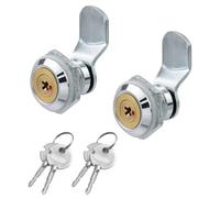 Bitray 2Pcs Truck Tool Box Lock Replacement Cabinet Cam Lock Truck Tool Lock with Keys