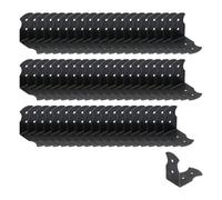 Bitray Decorative Corner Brackets 0.9" x 0.9" Small Vintage Bronze Furniture Corner Edge Bracket Box Corner Cover Guards -60pcs