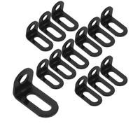 Bitray L-Shaped Corner Brackets 1.2" x 0.8" x 0.7" Adjustable Right Angle Brackets Heavy Duty Furniture Shelf Corner Braces Supports -30pcs