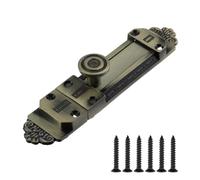 Bitray Slide Lock, Heavy Duty Barrel Bolt Lock, Antique Door Latch-Style A