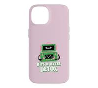 Bits And Bytes Detox (Funny Digital World Statement) Case for iPhone 14