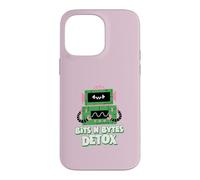 Bits And Bytes Detox (Funny Digital World Statement) Case for iPhone 14 Pro Max