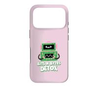 Bits And Bytes Detox (Funny Digital World Statement) Case for iPhone 17 Pro