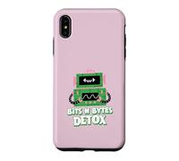 Bits And Bytes Detox (Funny Digital World Statement) Case for iPhone XS Max