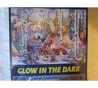 Bits and Pieces - 1000 Piece Glow-in-the-Dark Puzzle - The Bear Spirit, Native American - by Artist Kirk Randle - 1000 pc Jigsaw