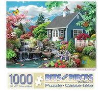 Bits and Pieces - 1000 Piece Jigsaw Puzzle for Adults - Dream Landscape - 1000 pc Spring Scene Jigsaw by Artist Alan Giana