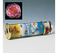 Bits and Pieces - Colorful Butterfly Kaleidoscope Gift - Dazzling Desktop Gadget Age 14+ Creates Ever Changing Scene