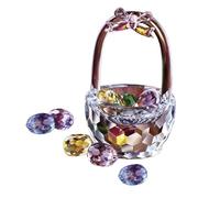 Bits and Pieces Crystal Figurines (Easter Basket)