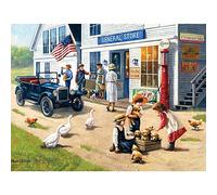 Bits and Pieces - General Store Jigsaw Puzzle for Adults - 300 & 500 Piece Options - 18" x 24" - Large Piece Puzzle by Artist Kevin Walsh (500 Piece Puzzle)