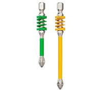 Bits De Tournevis Électriques - Pour Visseuse Électrique | Pieces Mèches Magnétiques Pour Perceuse, Pointes Résistantes Avec Anti Dérapage À Ressort Pour Technicien Mécanicien Bricolage Cloison Sèche