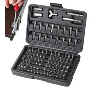 Bits for Screwdriver 1/4-Inch Adapter Heavy-Duty Metal Tool | Screwdriver Security Star Bit Set for Mechanics Hobbyists Professionals Appliance Maintenance