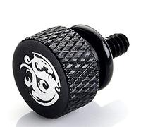 Bits Power Aluminum Thumbscrew with logo for M3 Black (BP-LATSCM3-BK)