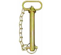 BITS4REASONS 19mm x 98mm Heavy Duty Hitch Pin with Linch Pin & Safety Chain, 3/4" Trailer Drawbar Pin for Tractor, Trailer, ATV & Machinery