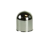 BITS4REASONS Chromed Towball Cap - Black Protective Cover for Standard 50mm Tow Balls - Caravan, Trailer & Towing Accessory
