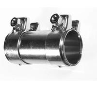 BITS4REASONS E-TECH EC011 New Model Heavy Duty Adjustable Exhaust Pipe Joiner/Connector (48-50MM, 125MM Long)