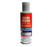 BITS4REASONS E TECH NEW FORMULA CLEAR VISION SOFT PVC RESTORER - 100ML - IDEAL FOR PLASTIC WINDOWS CAR ROOFS CARAVANS MOTORHOMES