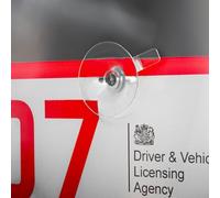 BITS4REASONS - EXTRA LARGE TRADE PLATE HOLDERS 3 VEHICLE PACK WITH EASY RELEASE TABS
