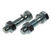 BITS4REASONS MAYPOLE NEW MODEL X2 HIGH TENSILE STRENGTH M16 TOWBALL NUTS BOLTS X 65mm & SHAKEPROOF WASHERS - UK AND EU APPROVED MP248…