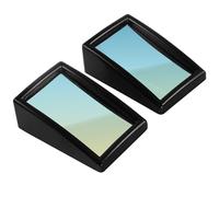 BITS4REASONS Twin Blind Spot Mirror Set - Adjustable Stick-On Mirrors for Cars, Vans, 4x4s, Motorhomes & Towing Vehicles - Wide Angle Rear View Safety Accessory