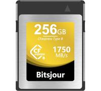 Bitsjour 256 GB CFexpress Type B Card, Smooth RAW 8K Video and Photo, Digital CF Express Memory Card for Cameras Camcorder