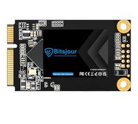 Bitsjour 256GB mSATA SSD SATA III 6Gb/s Single-Sided Mini Internal Solid State Drive 3D TLC NAND, for Ultrabook Desktop PC Laptop