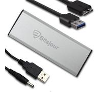 Bitsjour SSD Case for Apple MacBook Pro Retina 2012 Early 2013, USB 3.0 5Gbps External Enclosure for 7+17 Pin Hard Drives A1425 EMC 2557/2672 and A1398 EMC 2512/2673
