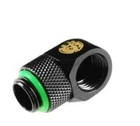 Bitspower 90 Degree Rotary Extension Fitting - Black