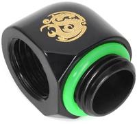 Bitspower G1/4 inch Matte Black 90-Degree IG1/4 inch Extender