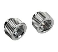 Bitspower Touchaqua 10mm Extender Fitting - Silver (2 PCS )