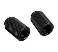 Bitspower Touchaqua 25mm Extender Fitting - Black (2 PCS )