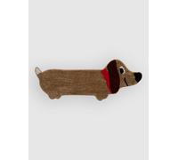 bitten Stretched Sausage Dog Rug brown Uni