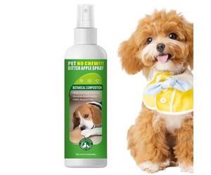 Bitter spray for dogs against the - 100 ml bitter tasting spray - anti-leak spray for dogs, suitable for the lawn, yard, corners, door frames, couch, sofa, furniture as well as the home