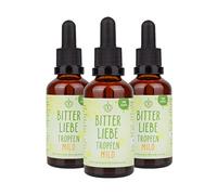 BitterLiebe® Bitter Spray 50 ml Set of 3 I Bitter Drops from Die Höhle der Löwen I Hildegard von Bingen, Bitter Herbs