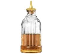 Bitters Bottle - Bitter Bottle with Dash Top, Made of Glass, Perfect for Bartender, Home Bar - KJP10 (7oz/200ml)