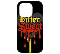 Bittersweet Dripping Purple Lollipop Attitude Design Case for iPhone 15 Pro