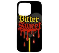 Bittersweet Dripping Purple Lollipop Attitude Design Case for iPhone 15 Pro Max